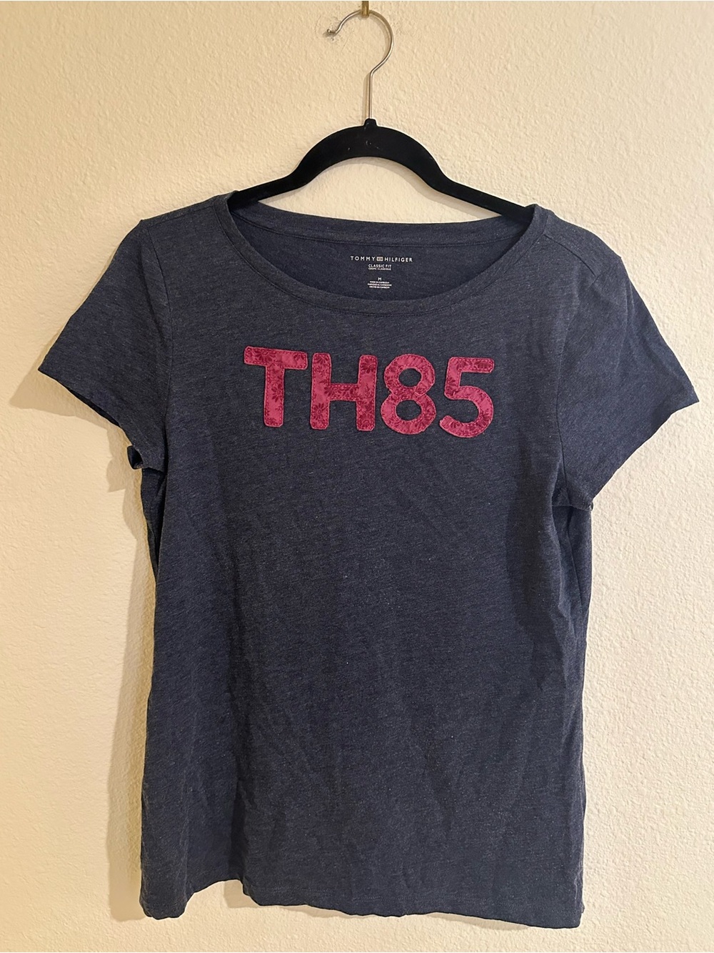 Tommy Hilfiger Dark Navy Classic Fit Crew